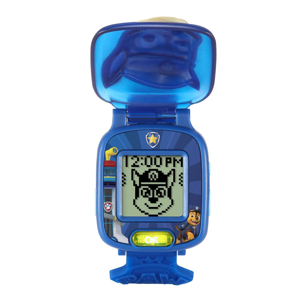 PAW Patrol digital clock faces on the Pup Watch support early time reading