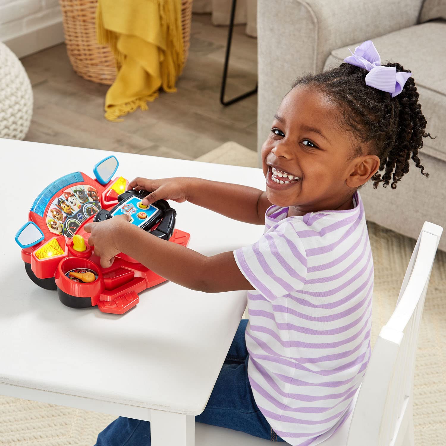 VTech Paw Patrol playset encourages teamwork and problem-solving.