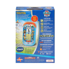 VTech PAW Patrol Rescue Mission Learning Phone Chase gold quest—learns basic equations through play.