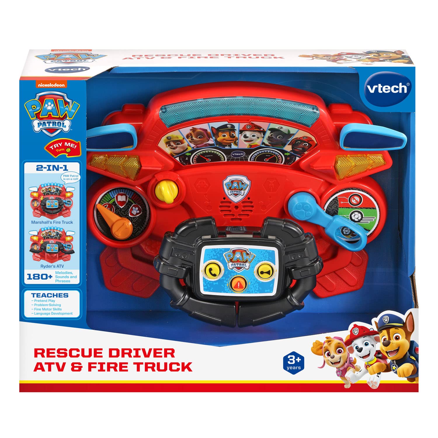 VTech Paw Patrol mission mode guides kids with Ryder’s instructions.