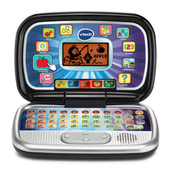 VTech Play Smart Preschool Laptop black front view for early learning