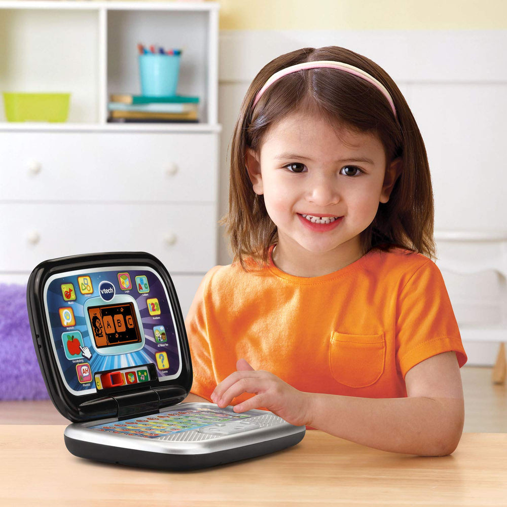 Five learning categories on screen highlight counting and shapes