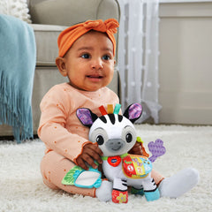 VTech Take Me With You Zebra clip for stroller or diaper bag for on-the-go fun
