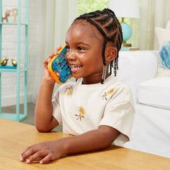 VTech Bluey learning mobile offers customizable ringtones for a playful welcome.