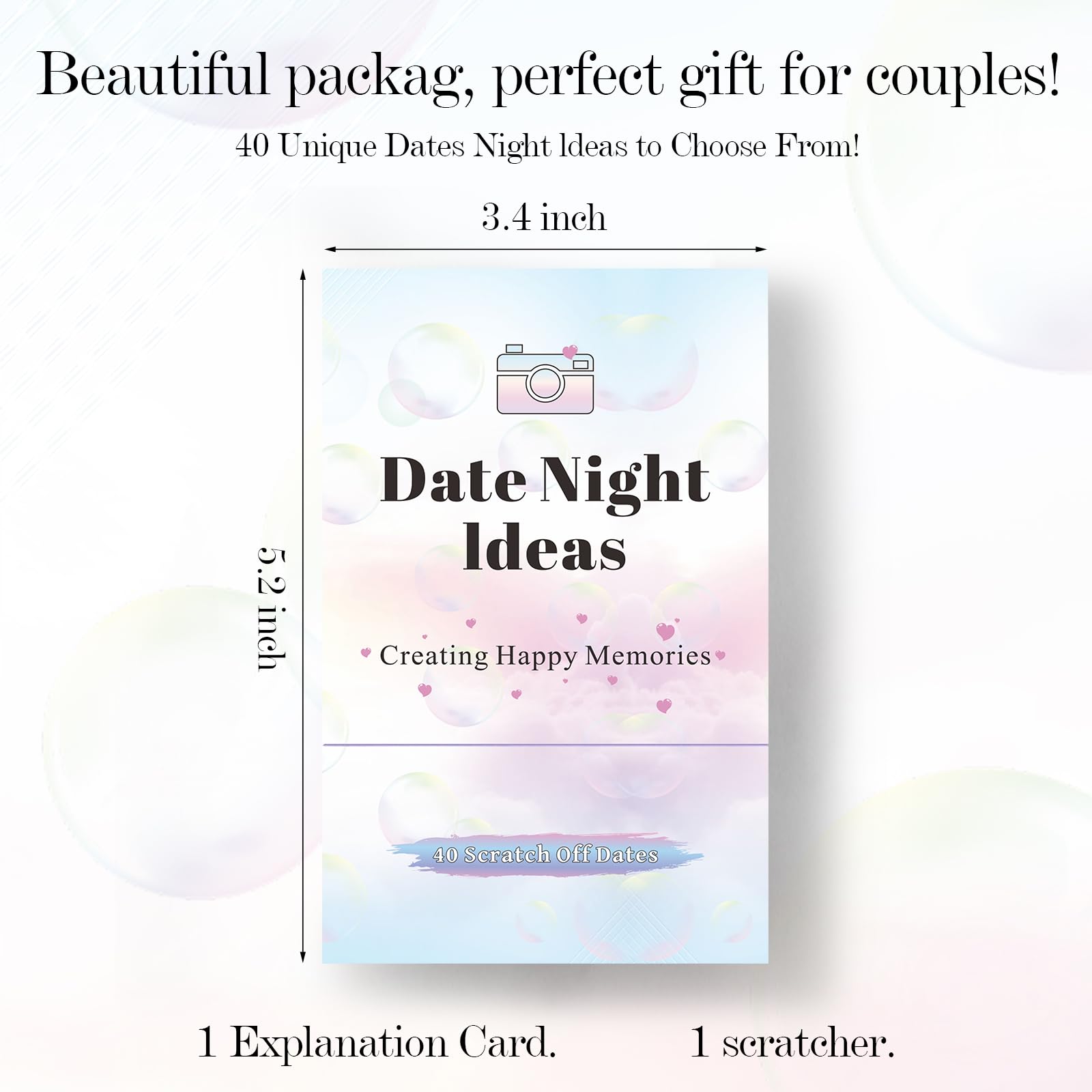 Couple enjoying date night with VUNCESSIN cards and connection