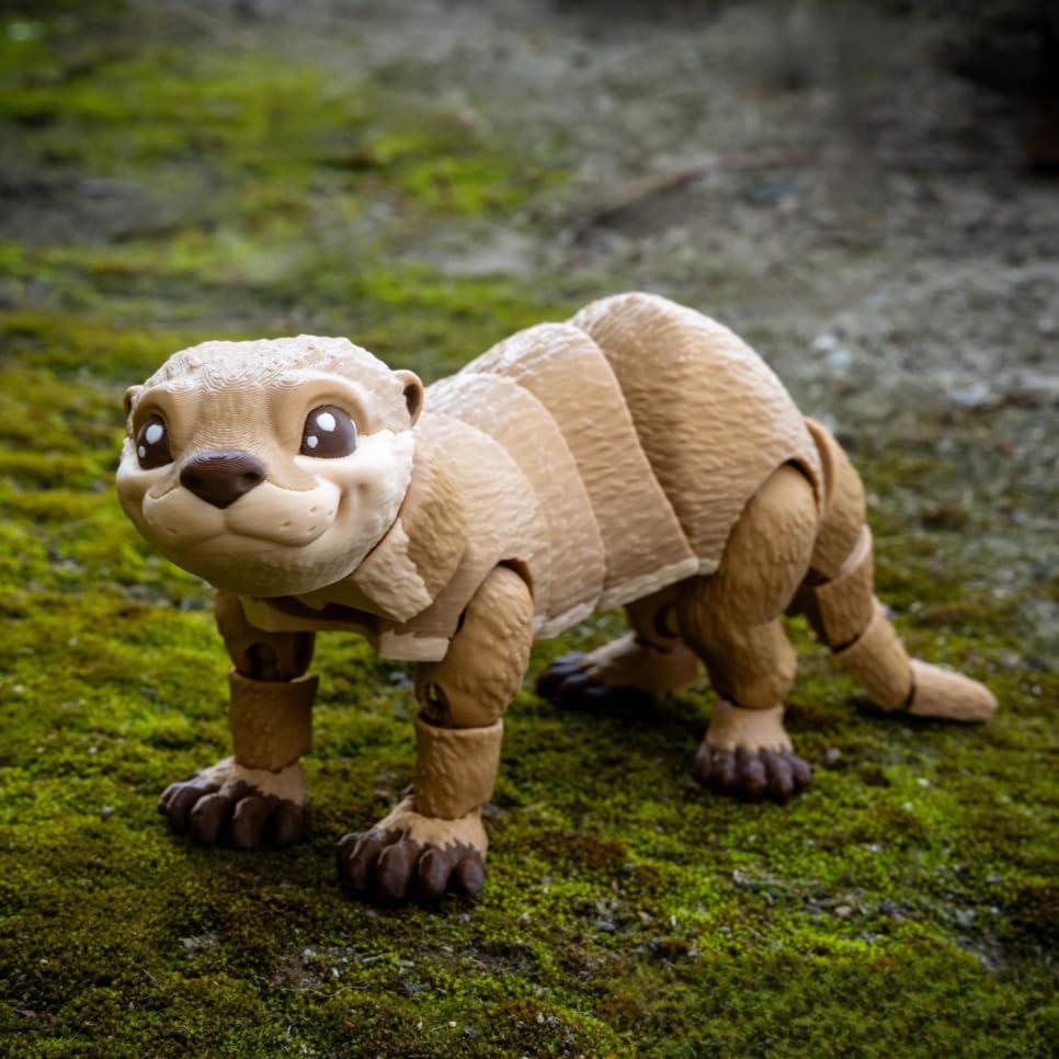 VUNDO Ollie Otter 6-inch durable 3D-printed material ensures safe handling