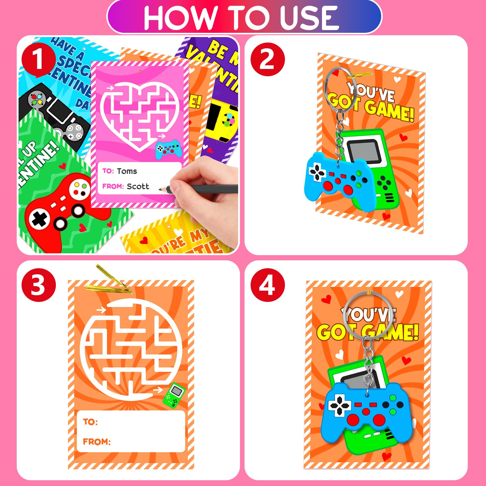Vunrahsg bulk Valentine gifts for kids inspire classroom gift-giving.