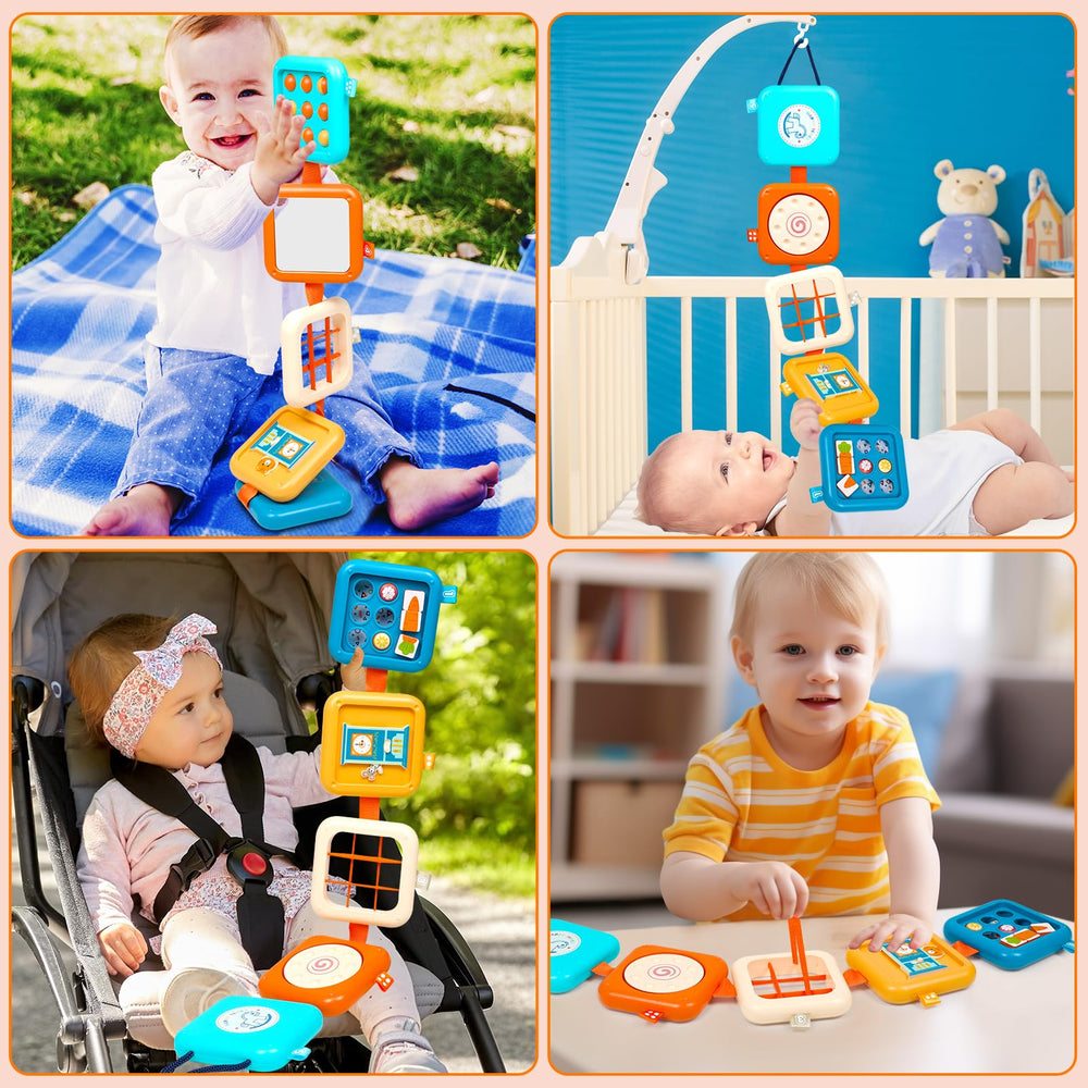 Vunrahsg Busy Board non-toxic, safe play surface features