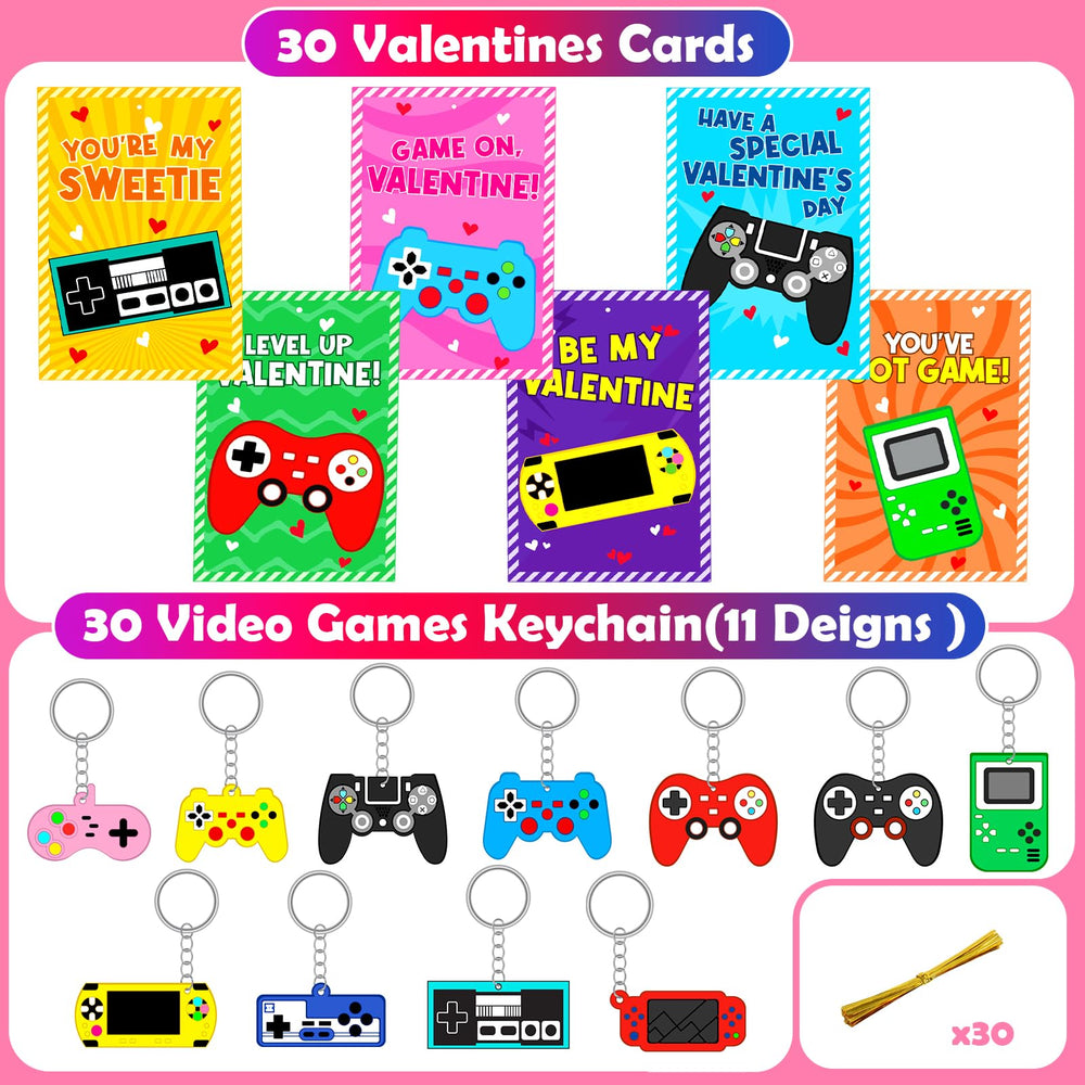 Vunrahsg valentines cards are thick, double-sided, and ready for classroom exchanges.