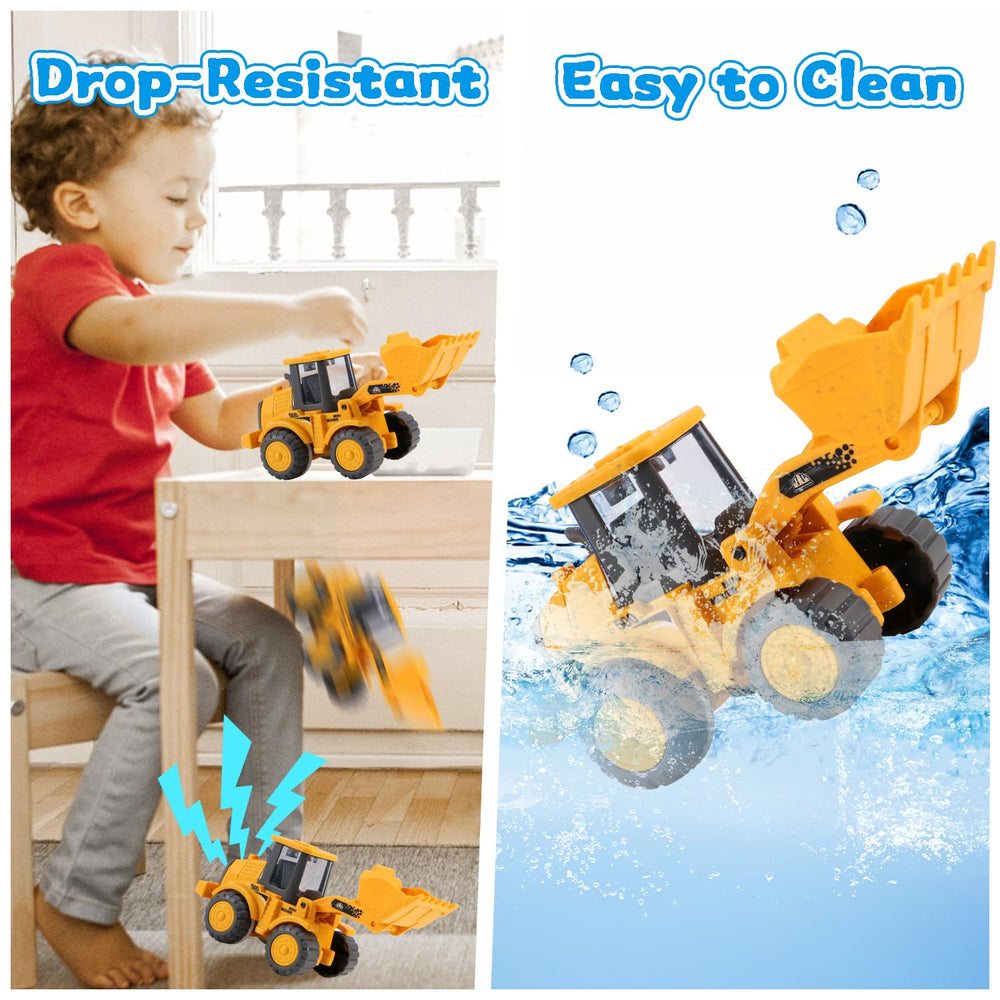 vusum excavator toy boosts pretend construction fun and dexterity for kids.