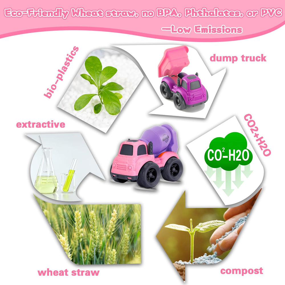 vusum wheat-straw construction toys BPA-free and safe for kids
