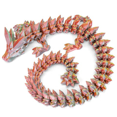 VUTIKPIX crystal dragon 30inch with wings, ideal for desktop display.