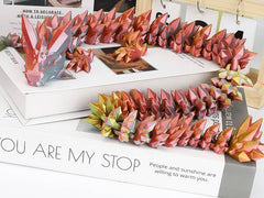 VUTIKPIX rainbow dragon with color gradient adds desk charm.