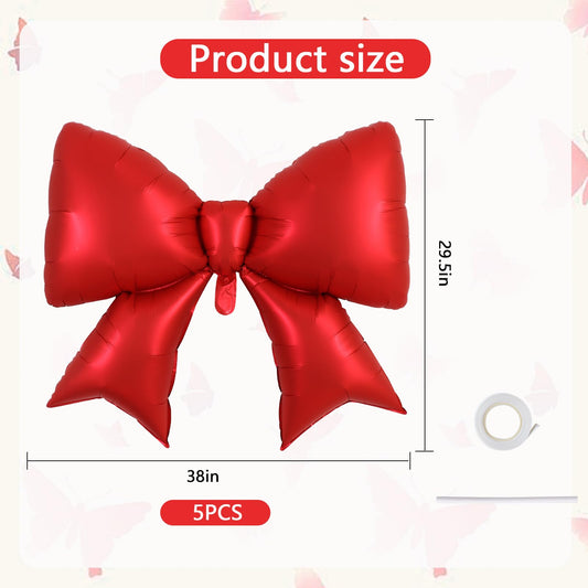 Vuzvuv 38-inch bow balloon setup hanging for doors and walls