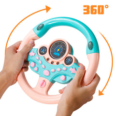 VVistch steering wheel mounting options on wall or car seat backrest