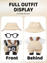 VVQUI 17cm doll glasses add personality and instant polish.