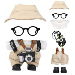 VVQUI 17cm doll hat for chic styling and quick outfit changes.