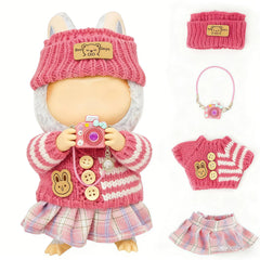 VVQUI 17cm doll hat – stylish accessory that fits snugly for versatile play.