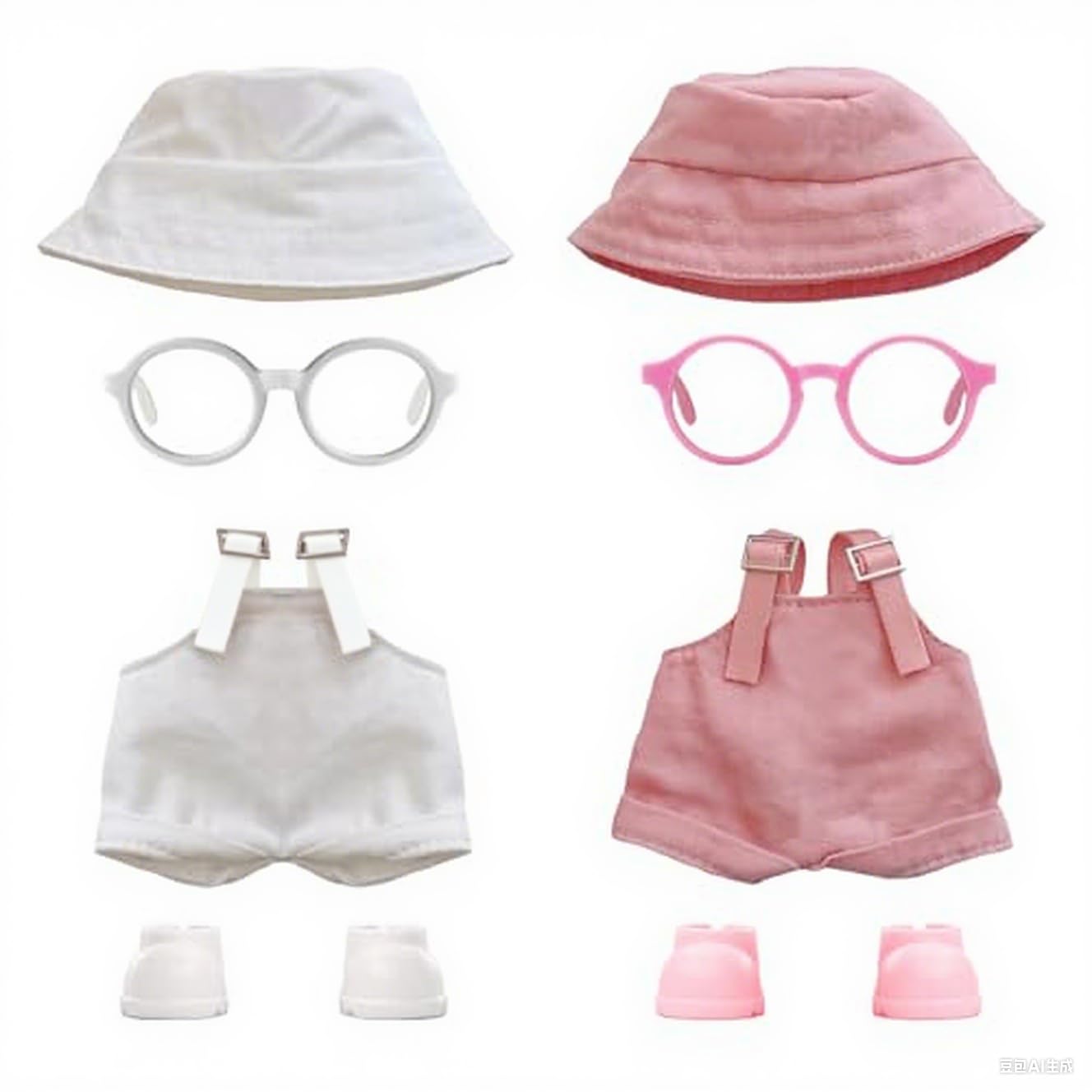 VVQUI 17cm doll hat set close-up for stylish play