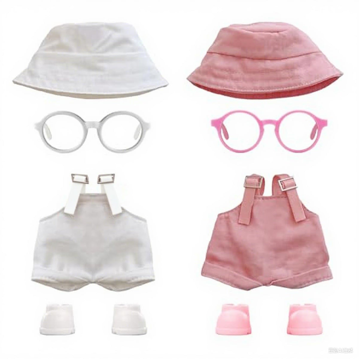 VVQUI 17cm doll hat set close-up for stylish play