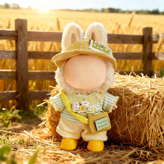 VVQUI 17cm doll shirt yellow ideal for easy outfit changes.