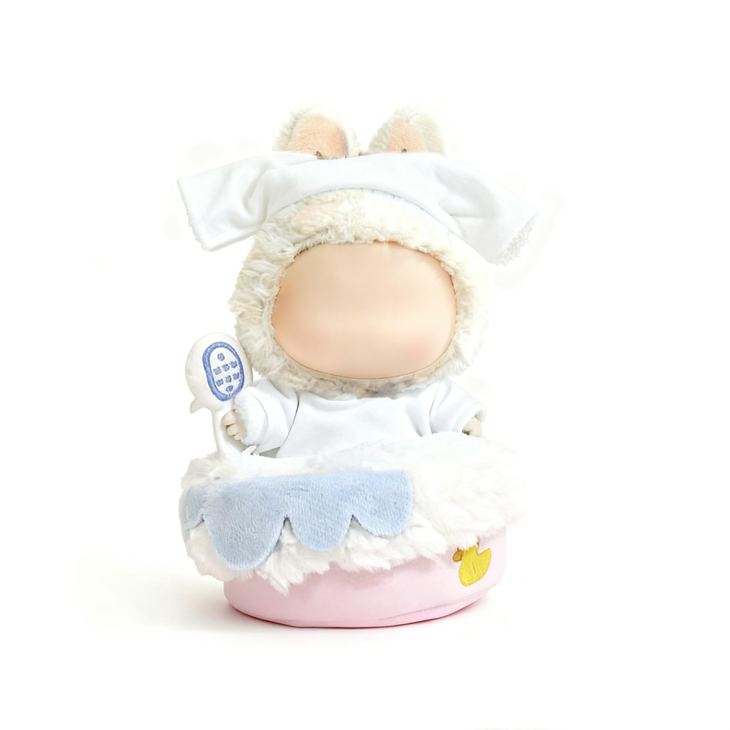 VVQUI 17cm doll tub clothes set for quick dressing and secure fit