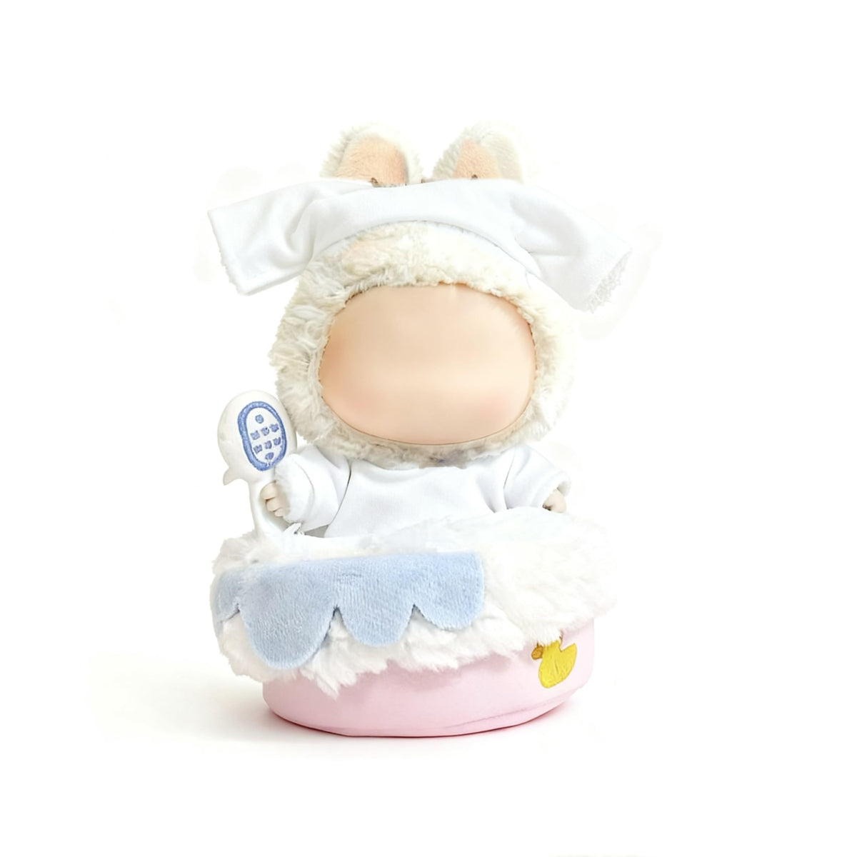 VVQUI 17cm doll tub clothes set for quick dressing and secure fit