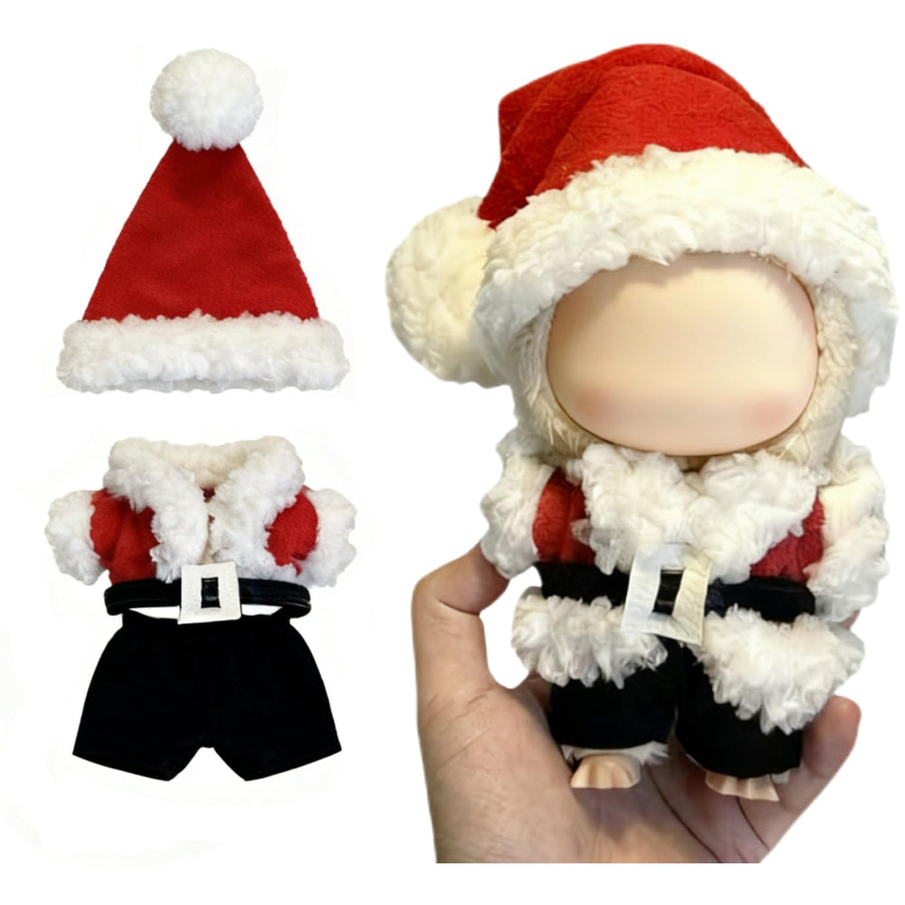 VVQUI outfit set displayed on a doll for holiday display
