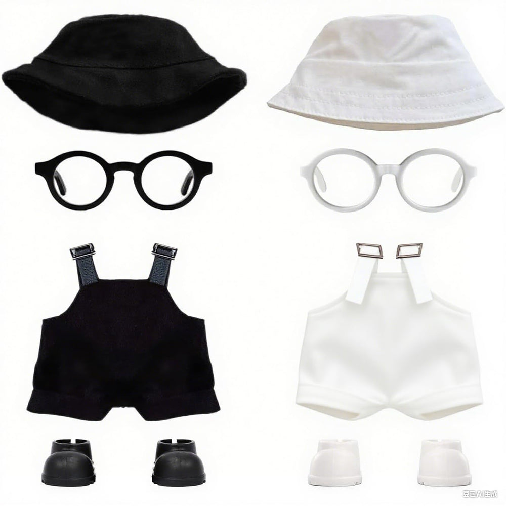 VVQUI hats for 17cm dolls offer quick, stylish headwear changes.