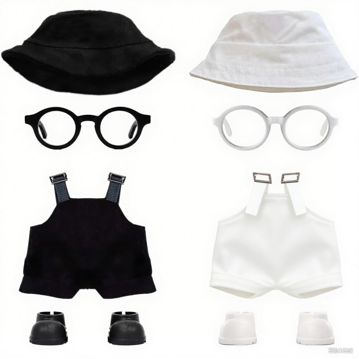 VVQUI hats for 17cm dolls offer quick, stylish headwear changes.