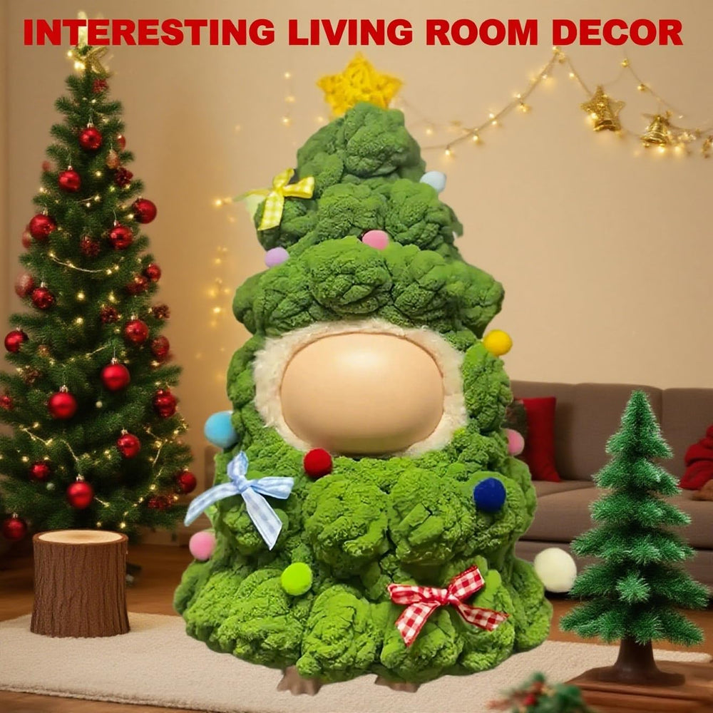 VVQUI 17cm doll outfit styled as a festive tree prop for photos.