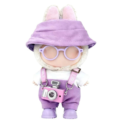 VVQUI Labubu 17cm doll hat adds stylish finishing touch for dress-up play