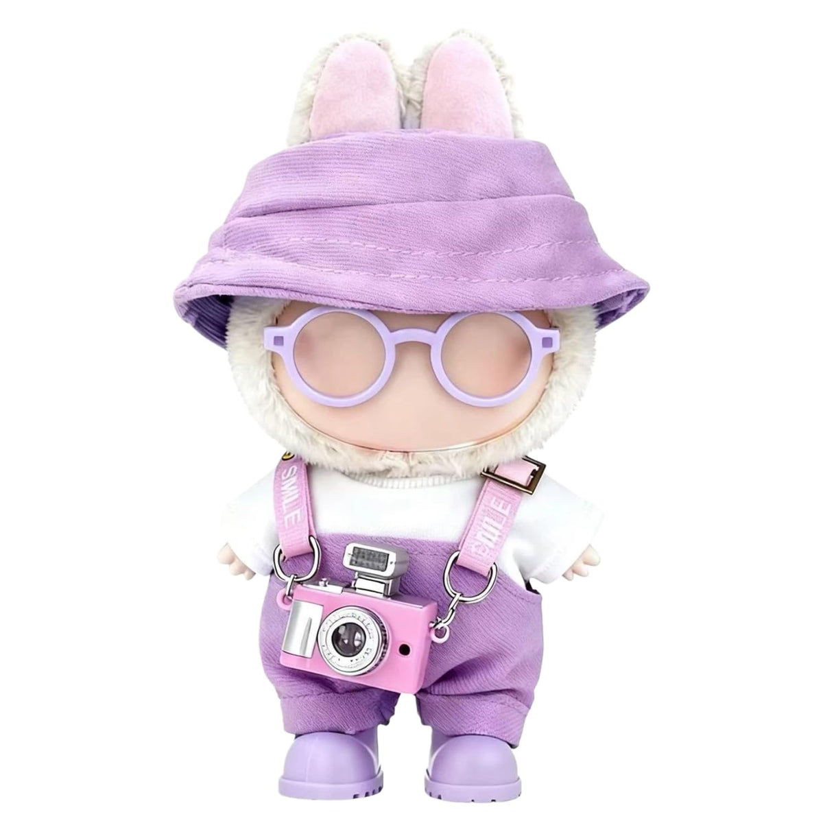 VVQUI Labubu 17cm doll hat adds stylish finishing touch for dress-up play