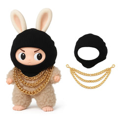 VVQUI Labubu 17cm doll outfit for stylish play and easy dressing.