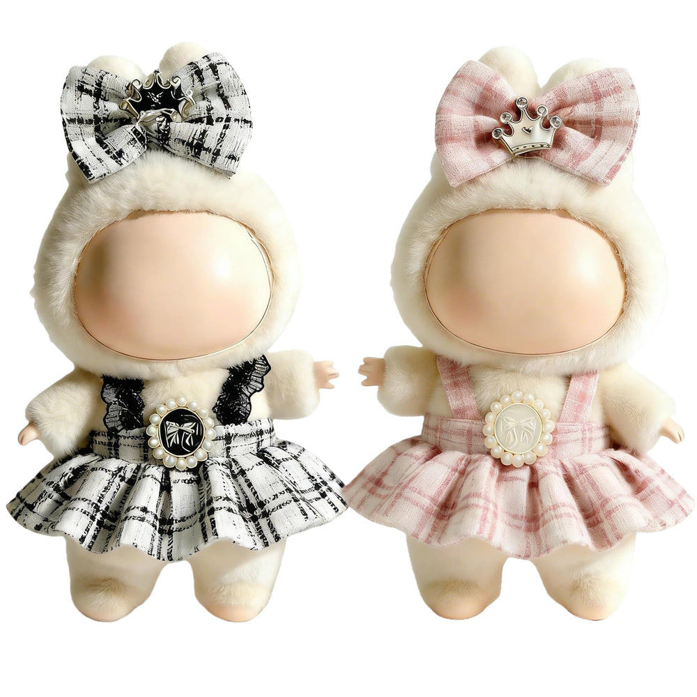 VVQUI Labubu 17cm dress set for easy dressing and stylish displays.