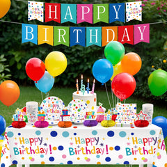VVSBPL colorful balloons brighten the space and serve as focal decor.