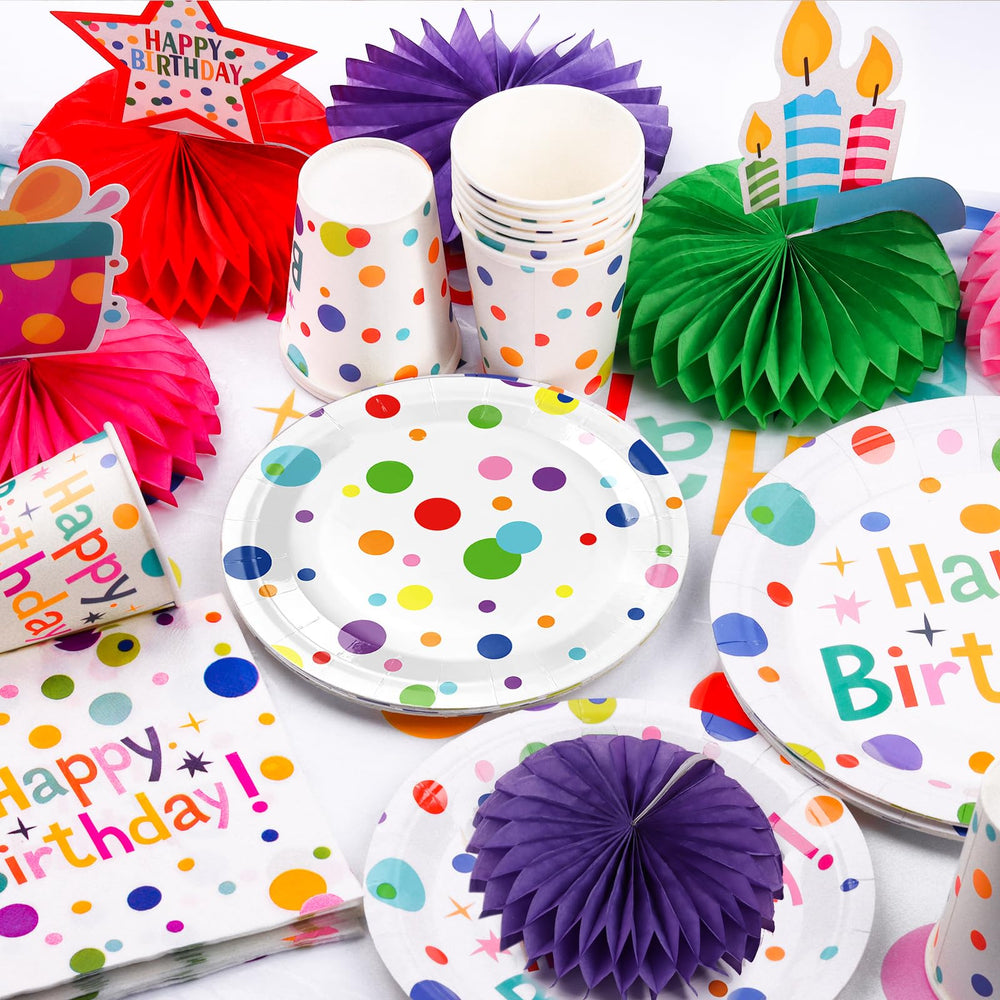 VVSBPL 'Happy Birthday' banner creates instant festive atmosphere.