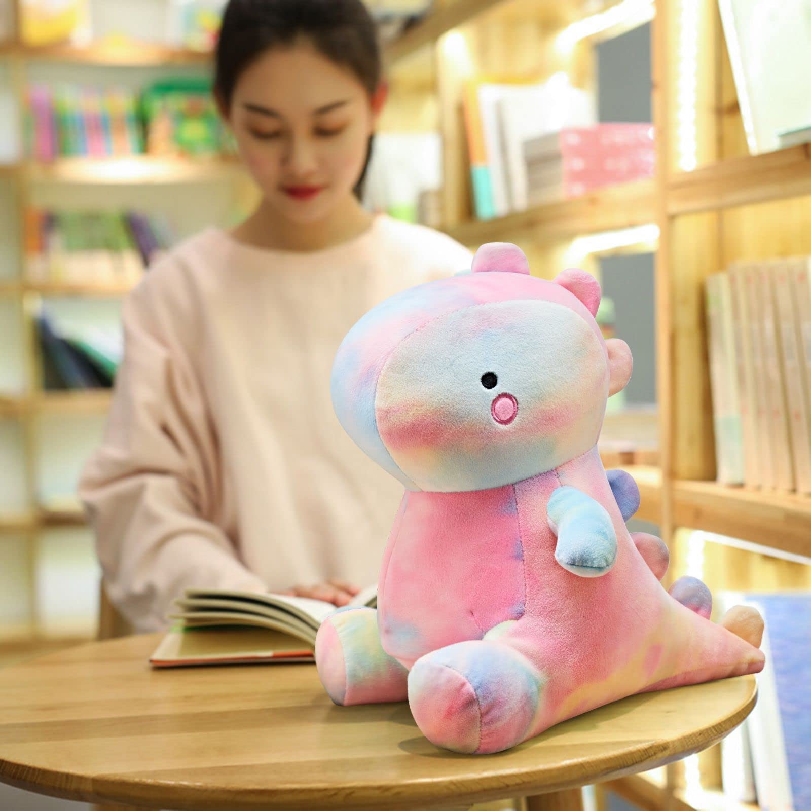 Vyhycy dinosaur plush toy, nursery decor and travel-friendly comfort.
