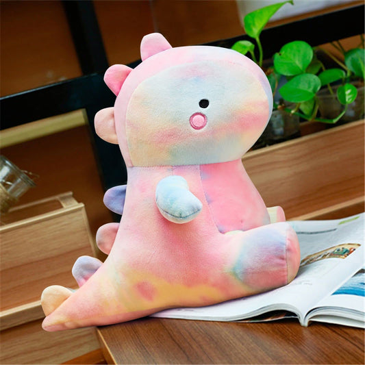 Vyhycy fat dinosaur stuffed animal, durable and comforting for bedtime snuggles.