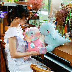 Vyhycy soft plush dinosaur toy for kids, ideal for imaginative play.