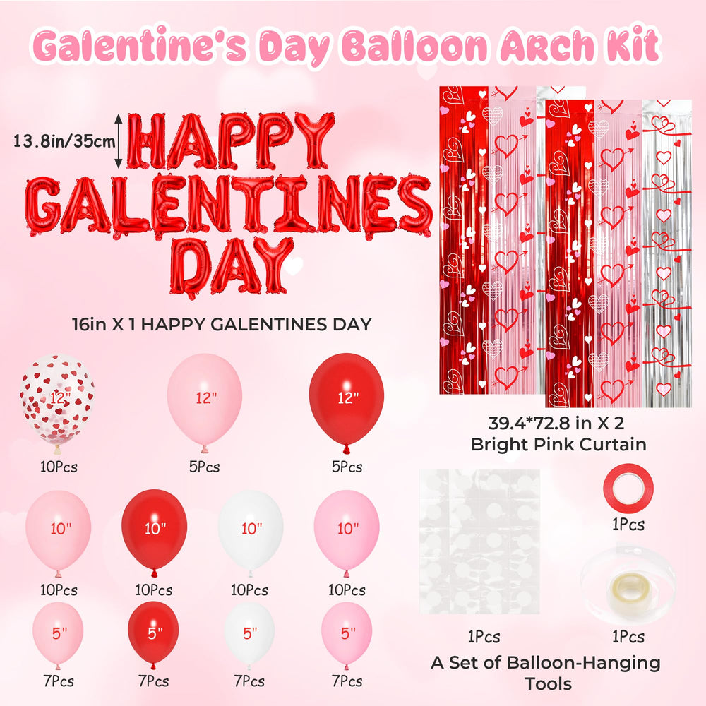 Vynium Happy Galentines Day banner brightens walls for celebrations