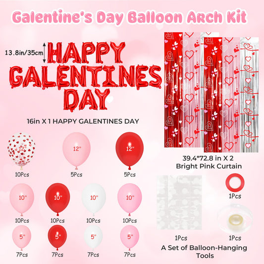Vynium Happy Galentines Day banner brightens walls for celebrations