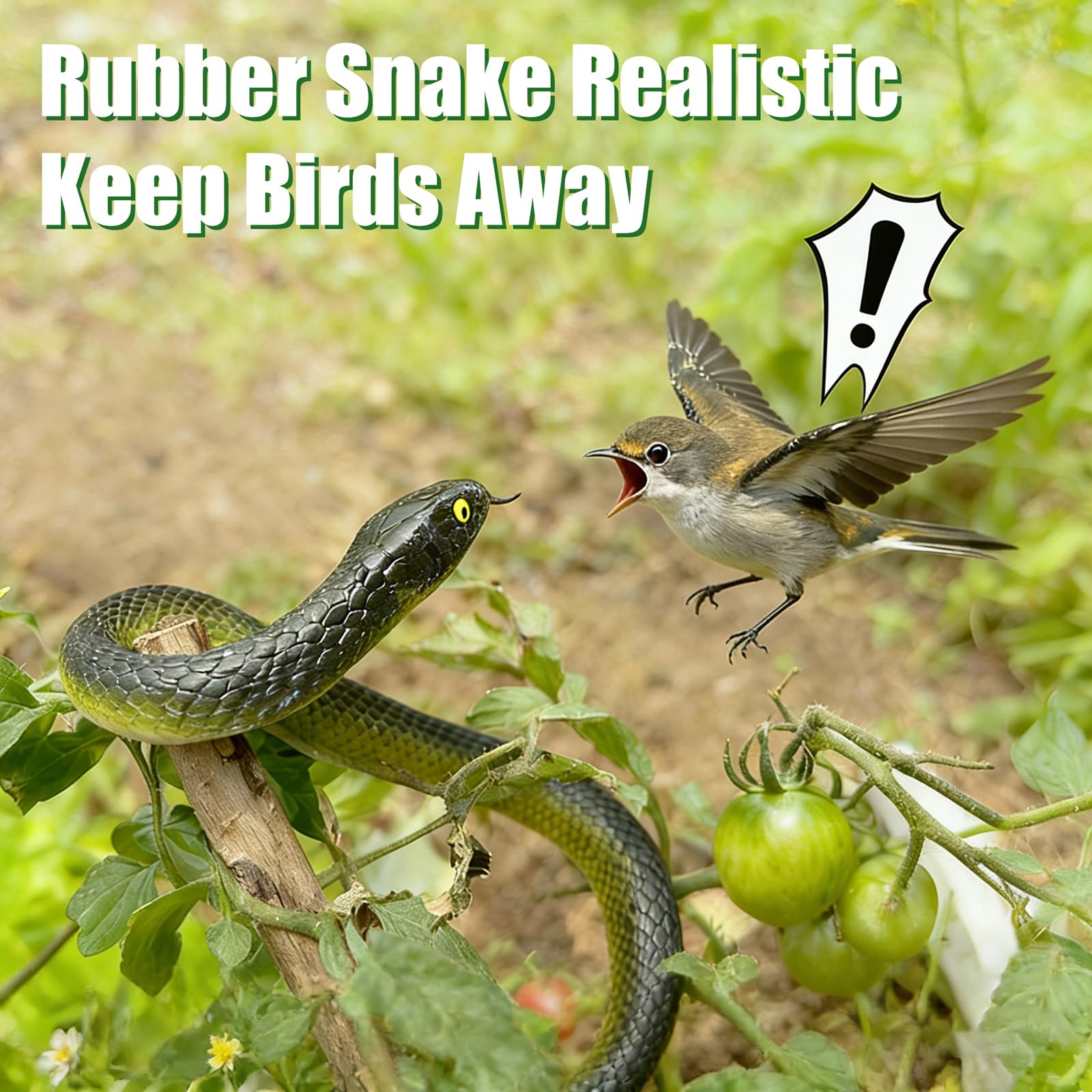Vynorix fake snake close-up pattern adds realism for display.