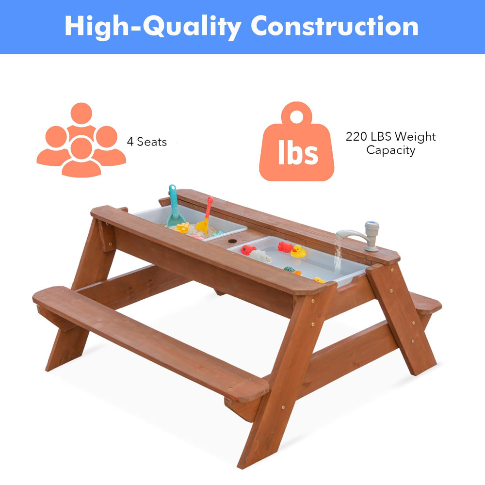 VYOMAMA table for meals and creative projects outdoors.