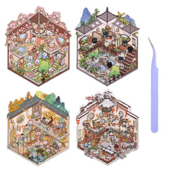 VYRANA Lunar New Year Panda stickers scene for festive decor and creative crafting.