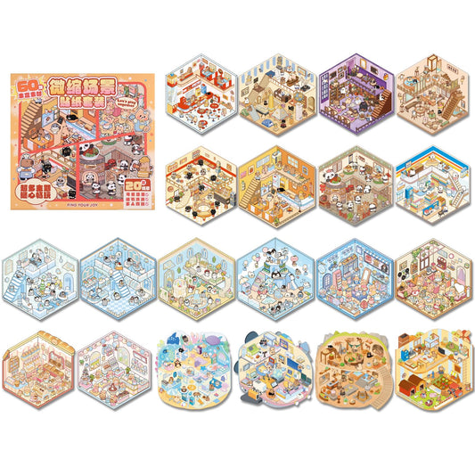 VYRANA World Travel Series 3D sticker for notebooks and phone cases, adds wanderlust flair