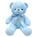 VYUSIT blue teddy bear face detail, showcasing soft plush for cuddling