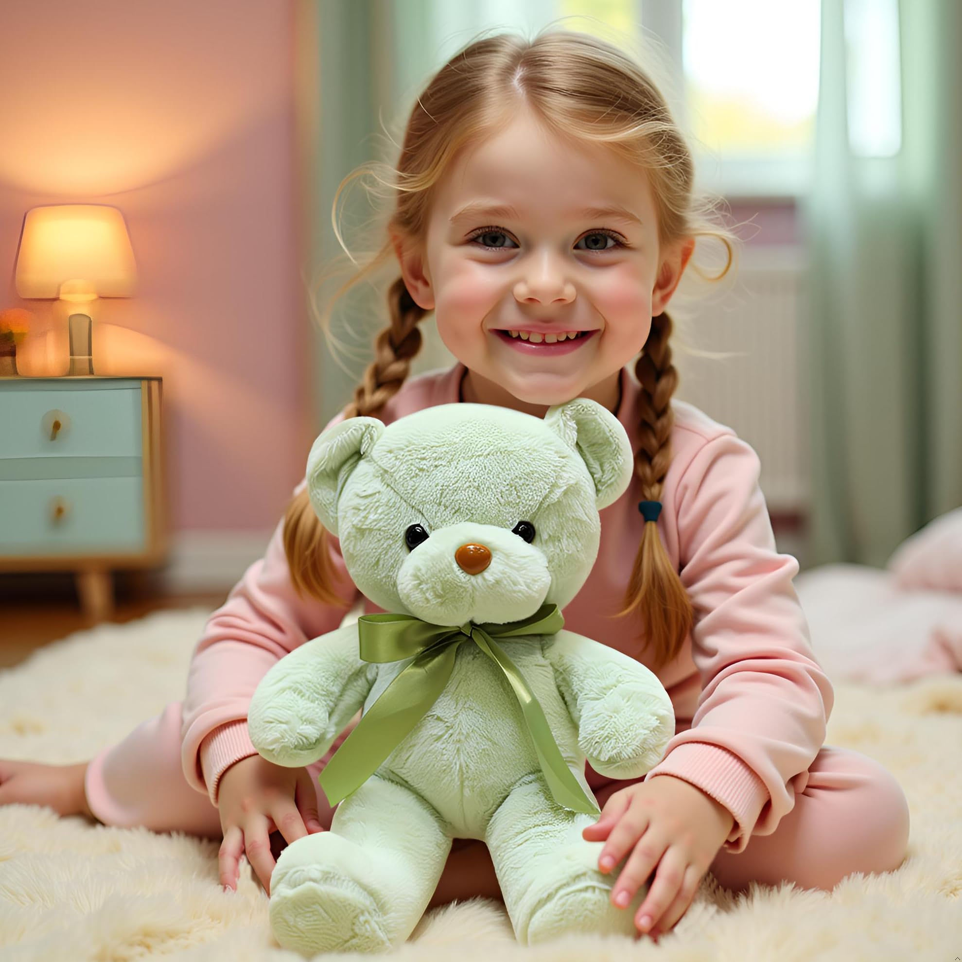 VYUSIT green bear suited for wedding decor and keepsakes