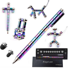 VYWmna fidget pen deformation in action for imaginative sculptures and focus.