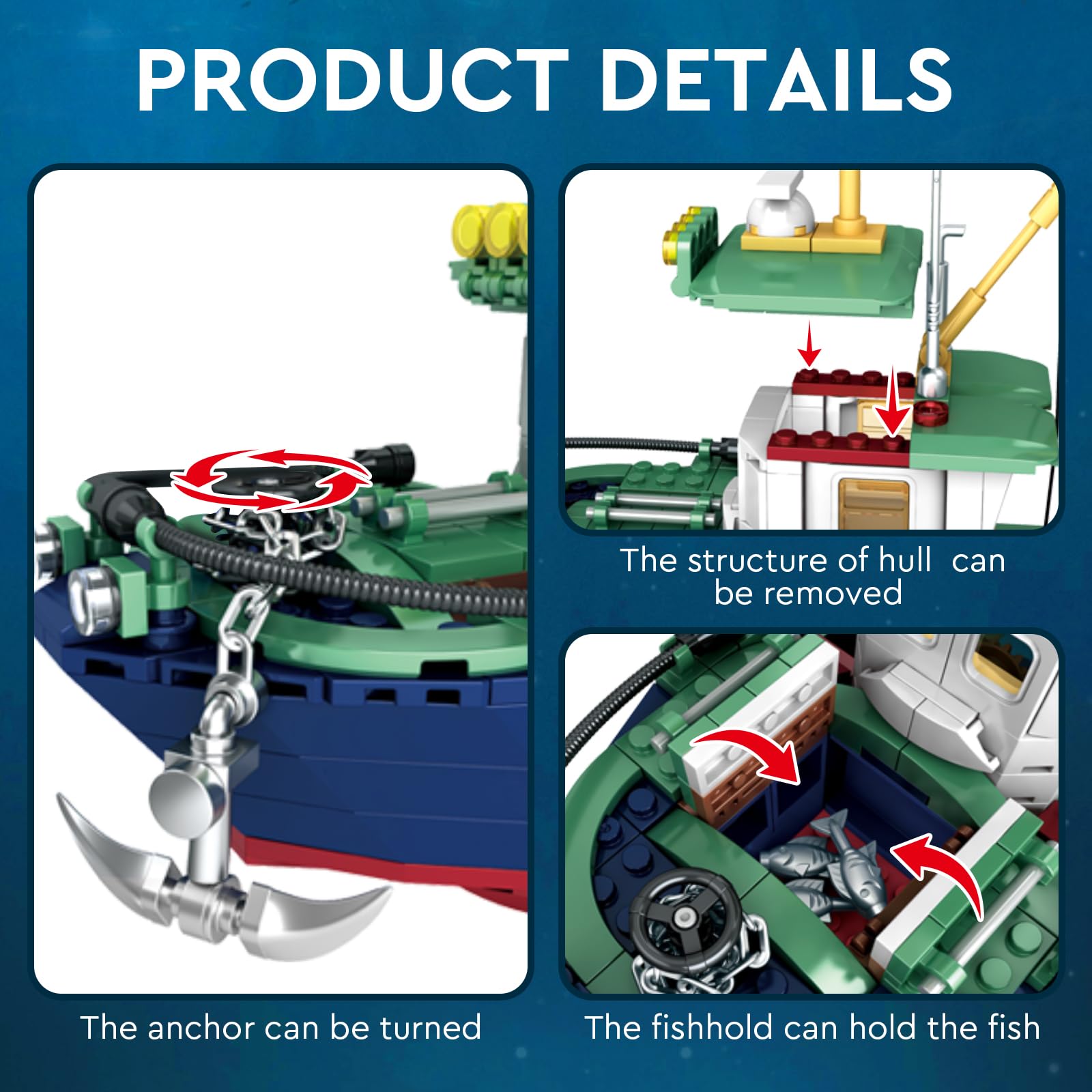 Vziimo fish-boxes interactive feature enhances play and display options